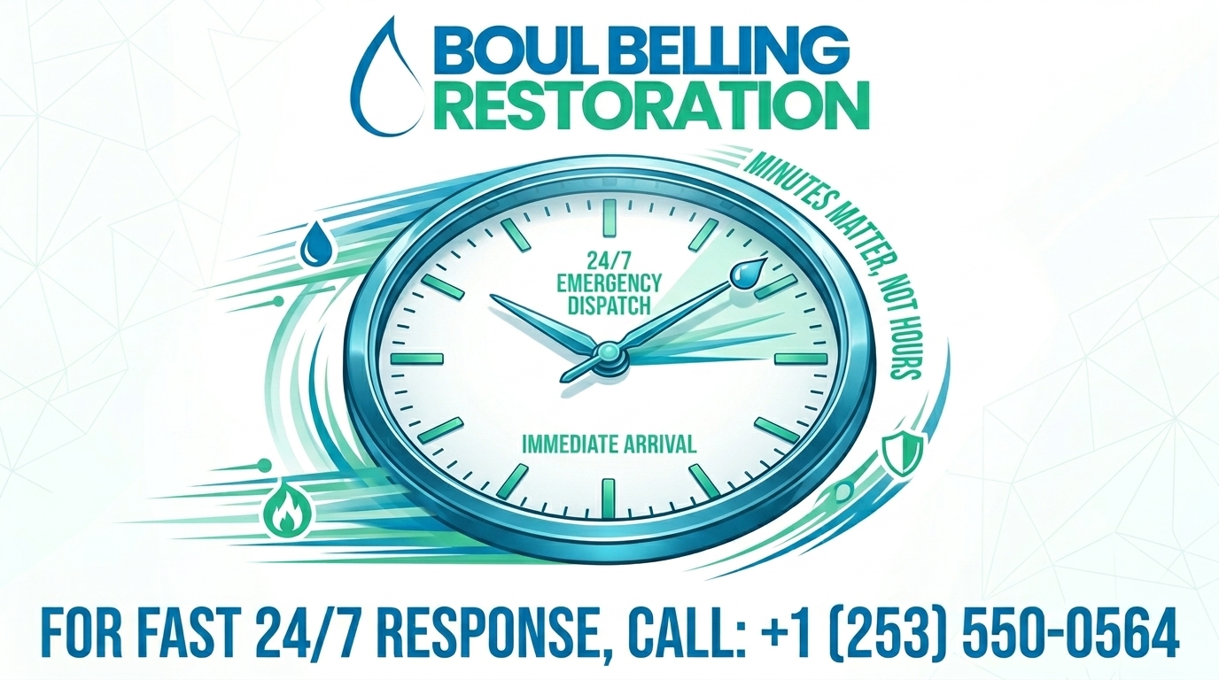 24/7 Emergency Dispatch — Boul Belling Restoration Bellingham WA