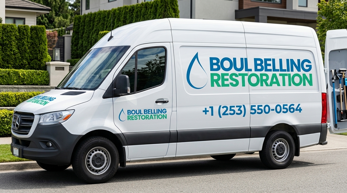 Boul Belling Restoration Mobile Service Van — Bellingham WA