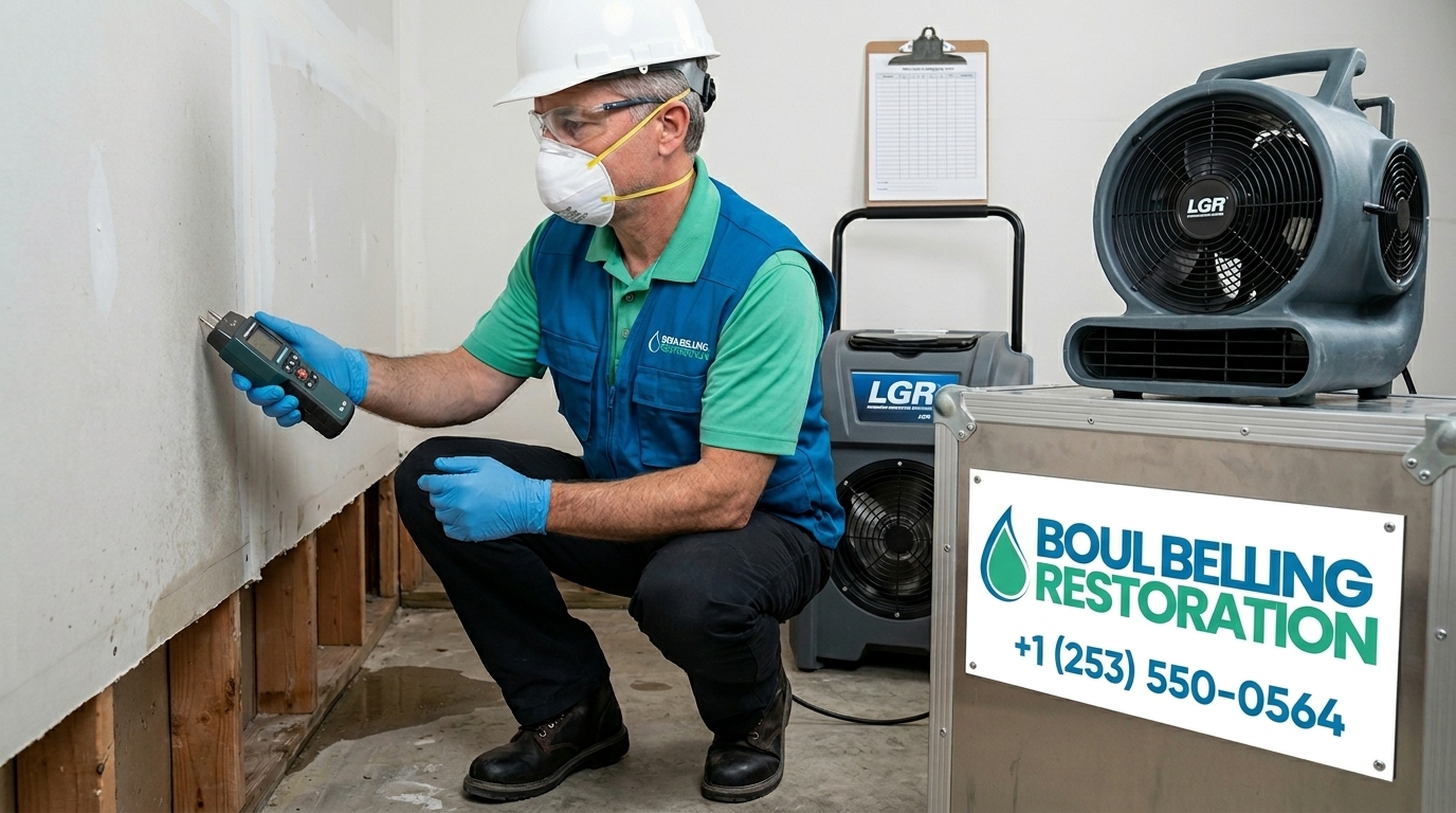 Certified Moisture Inspection and Structural Drying — Boul Belling Restoration