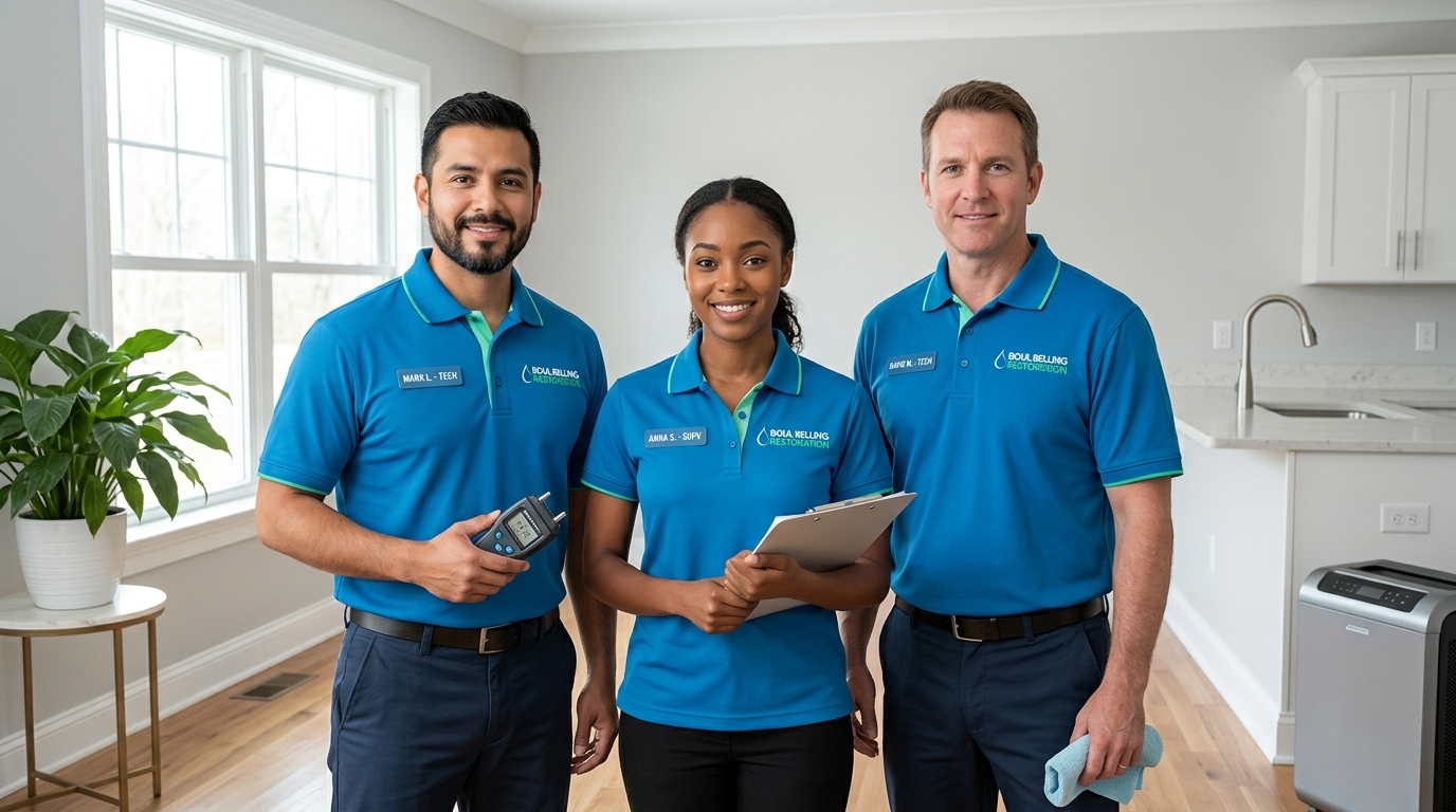 Certified Restoration Team — Boul Belling Restoration Bellingham WA