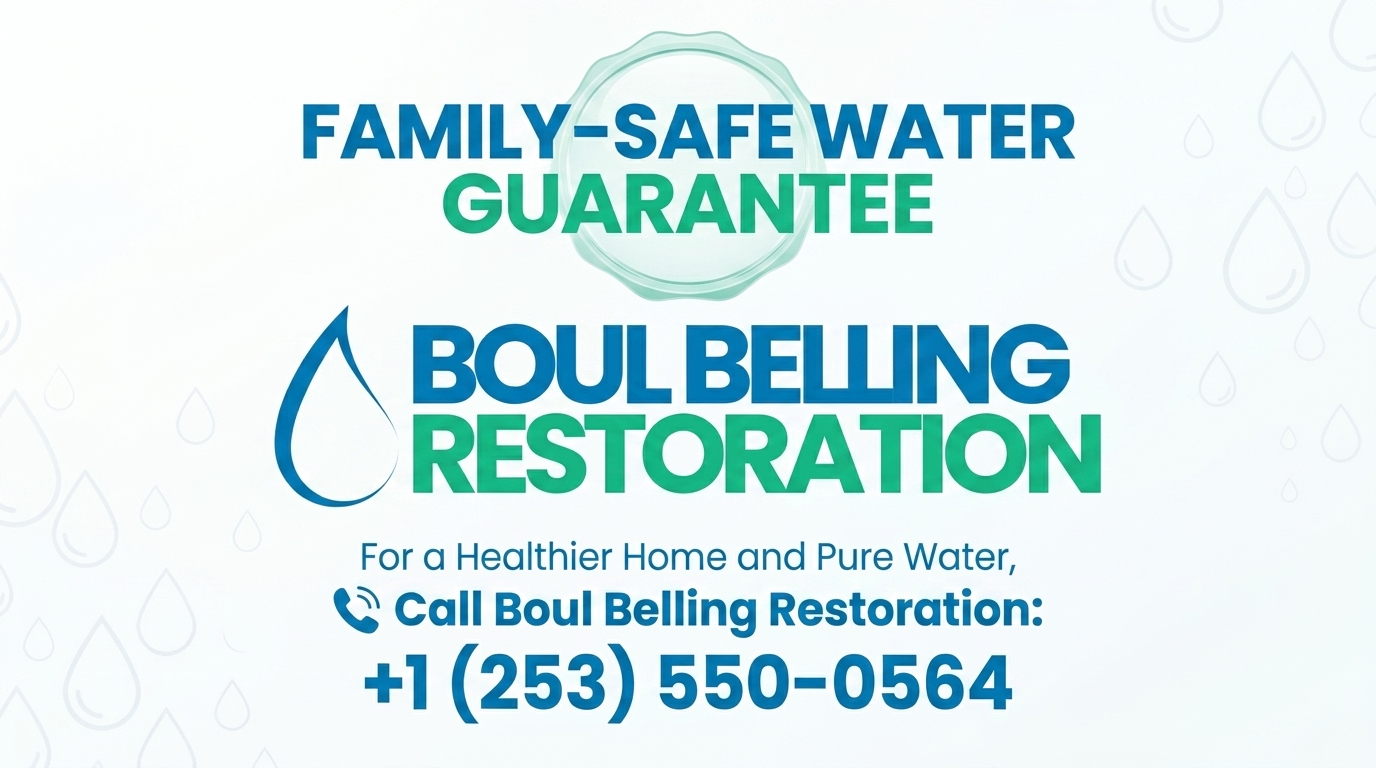 Family Safe Water Guarantee — Boul Belling Restoration Bellingham WA