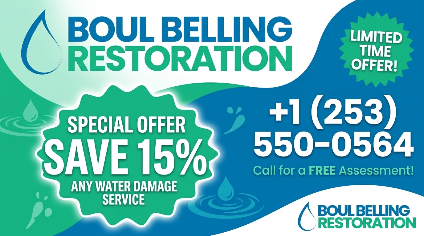 Special Offer — Save 15% On Any Water Damage Service Boul Belling Restoration